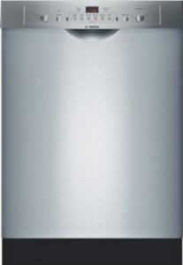 Bosch SHE3AR75UC 24 Ascenta Series Full Console Dishwasher - Stainless Steel